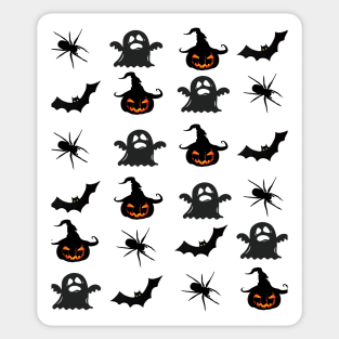 Halloween Scary Sticker